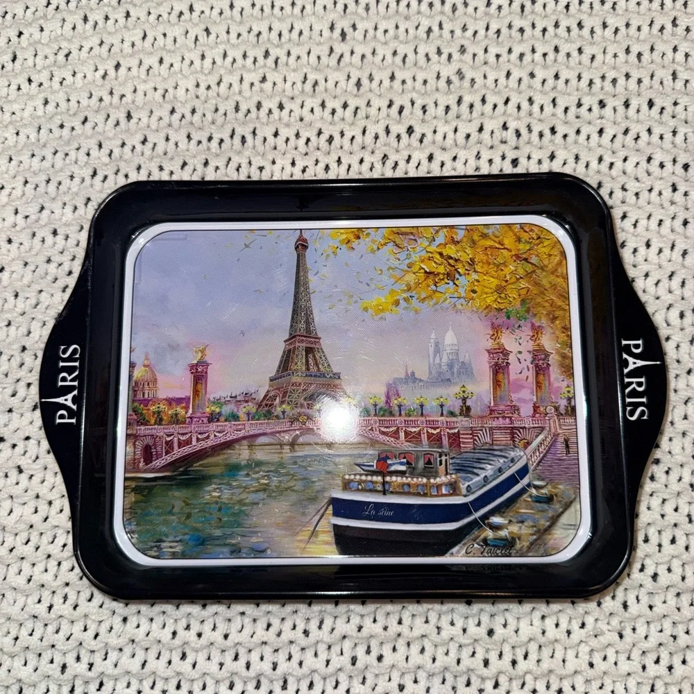 Paris portrait mini tray